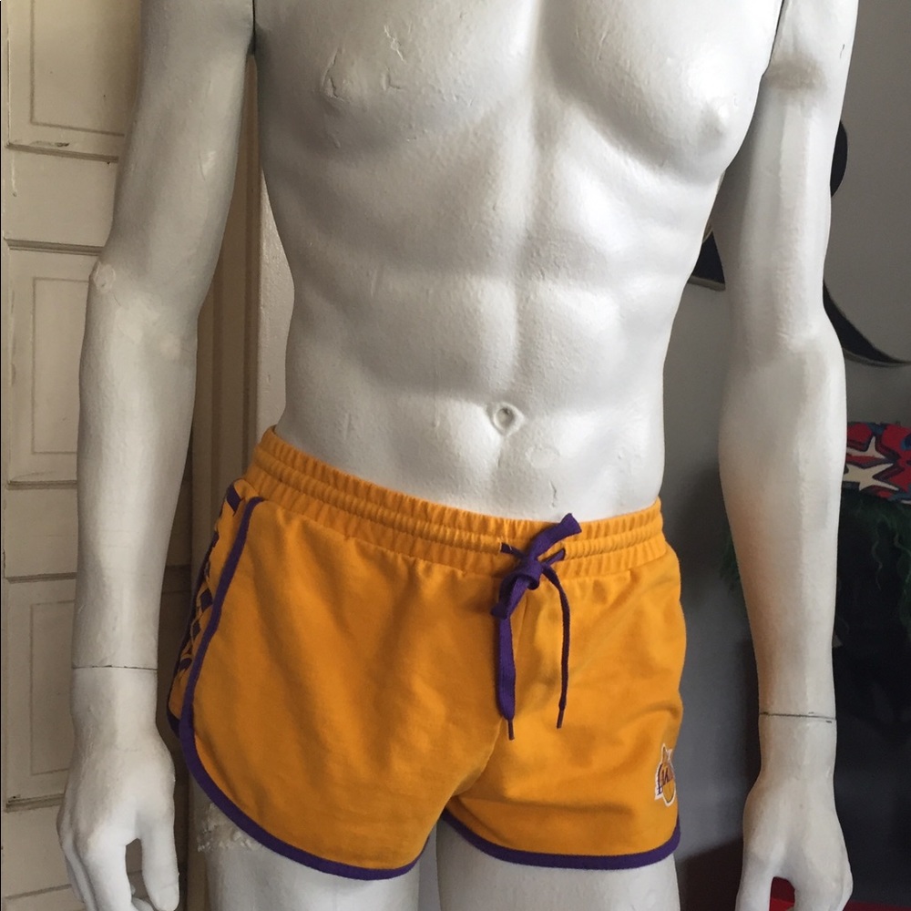 Lakers short shorts